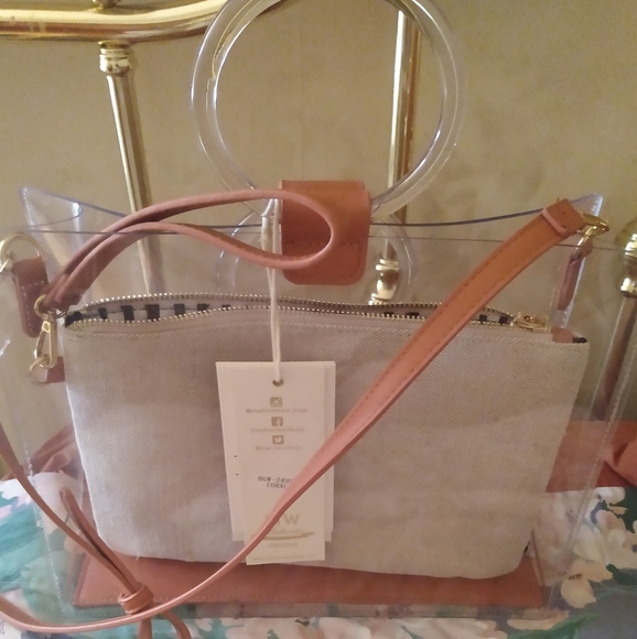 madison west clear bag